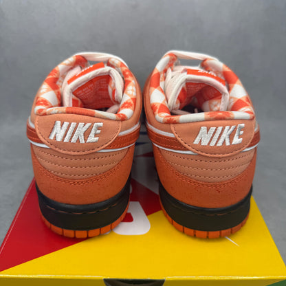 Nike SB Dunk Low Concepts Orange Lobster *pre-owned* SIZE 9