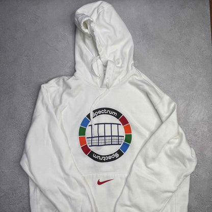 Nike Spectrum NBA Sixers White Hoodie Size XLarge