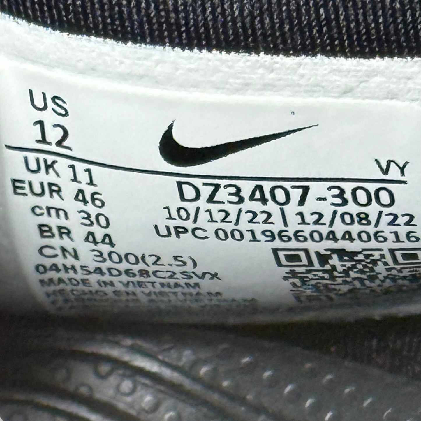 Nike ACG Moc Moss Anthracite *pre-owned* SIZE 12