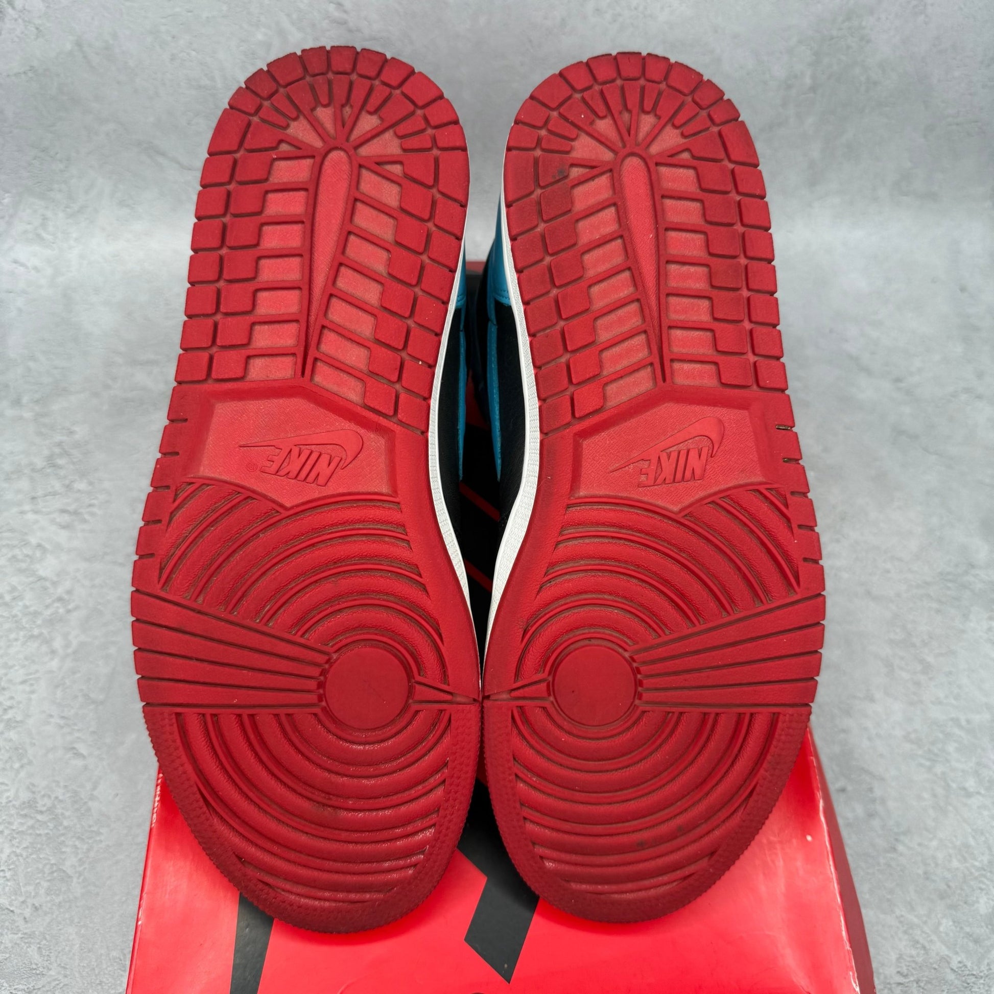 Jordan 1 Retro High NC to Chi (Women's) *pre - owned* SIZE 10W - Kicks Collective PA - Jordan - CD0461-046 - Women's Shoes - 8.5M/10W - Pre - Owned - Original Box (Damaged)