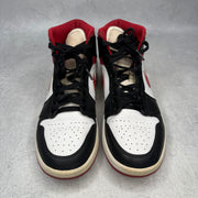Jordan 1 Mid Gym Red Black White *pre-owned* SIZE 9