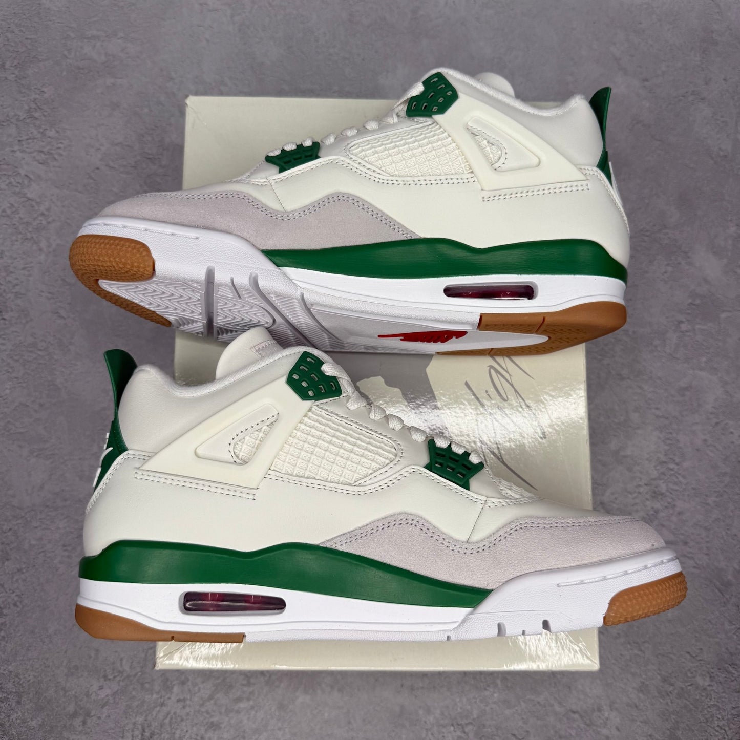 Jordan 4 Retro SB Pine Green - Kicks Collective PA - Jordan - DR5415-103 - Men's Shoes - 9M/10.5W - Brand New - Original Box (Damaged)