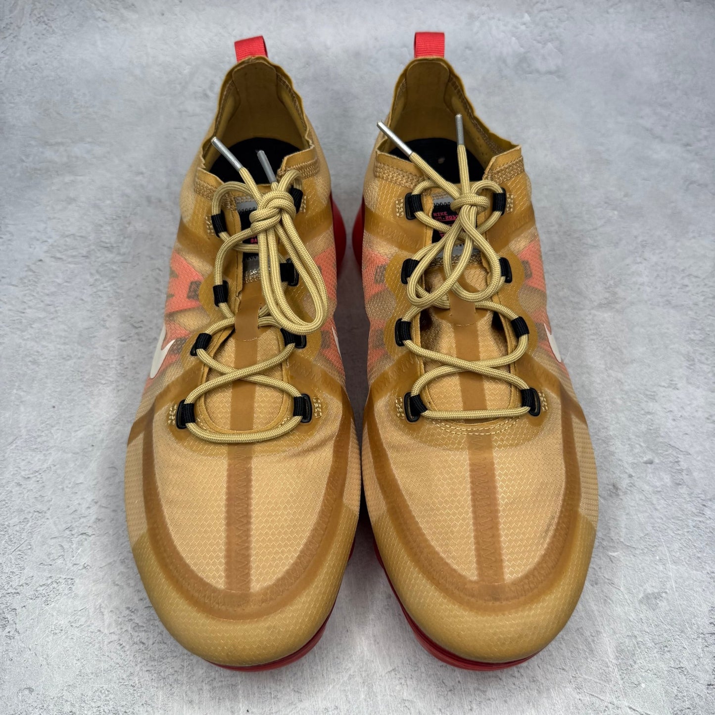 Nike Air VaporMax 2019 Club Gold Ember Glow *pre - owned* SIZE 12 - Kicks Collective PA - Nike - AR6631-701 - Men's Shoes - 12M/13.5W - Pre - Owned - No Box