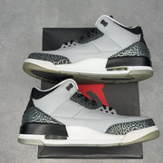 Jordan 3 Retro Wolf Grey 13 (Pre-Owned) - back