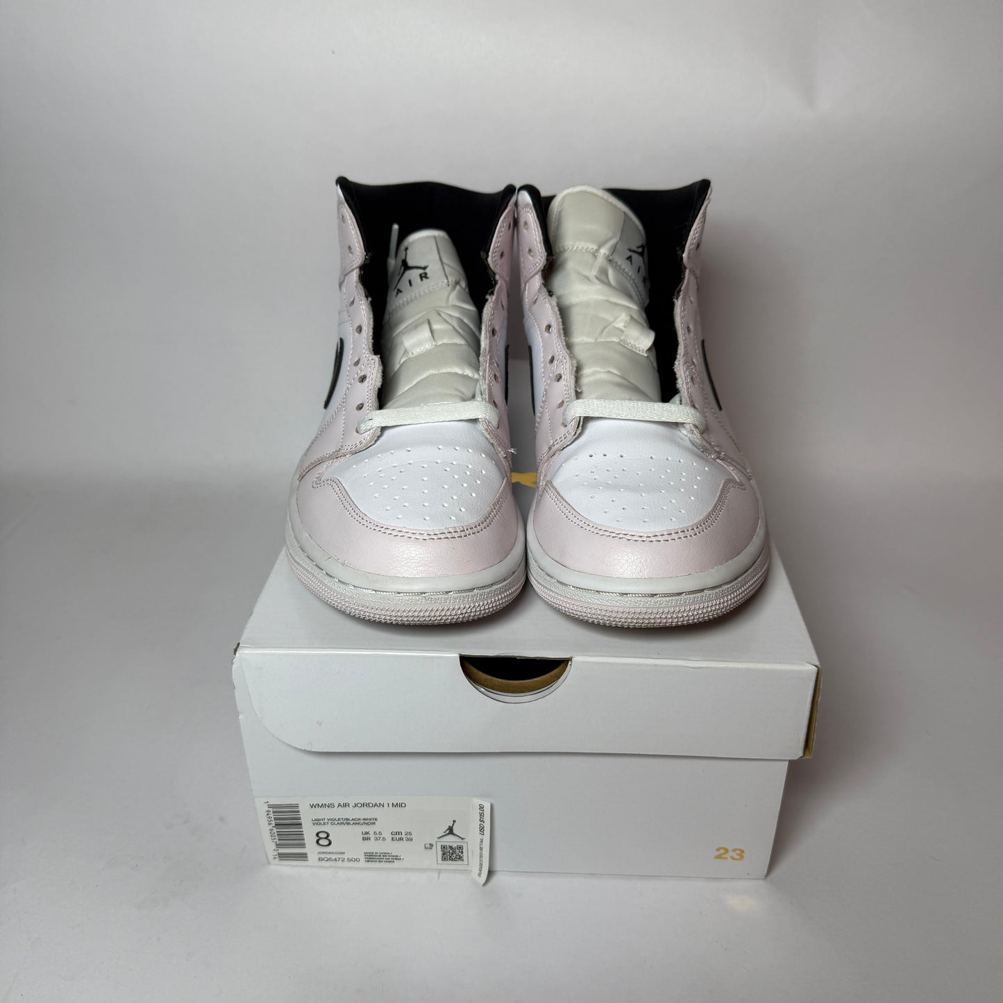 Jordan 1 Mid Barely Rose Women’s (Pre-Owned) (SIZE 6.5Y/8W)