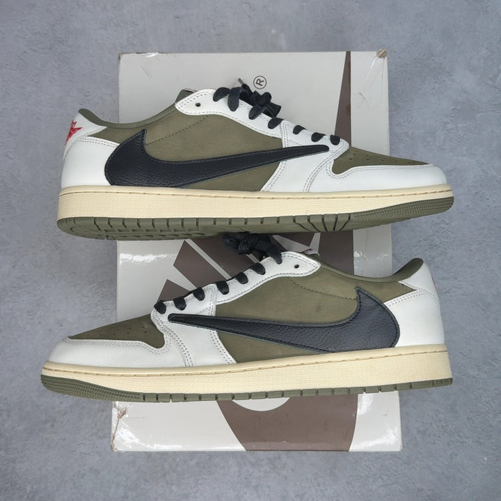 Jordan 1 Retro Low OG SP Travis Scott Medium Olive - Image 1