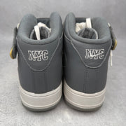 Nike Air Force 1 Mid QS Jewel NYC Cool Grey *pre-owned* SIZE 10