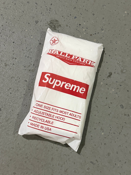 Supreme Ballpark Rain Poncho SS20 Season Gift