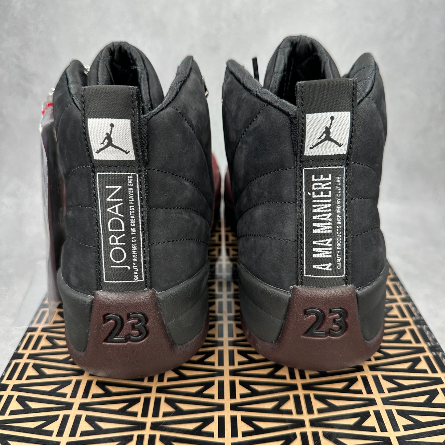 Jordan 12 Retro SP A Ma Maniére Black (Women's)