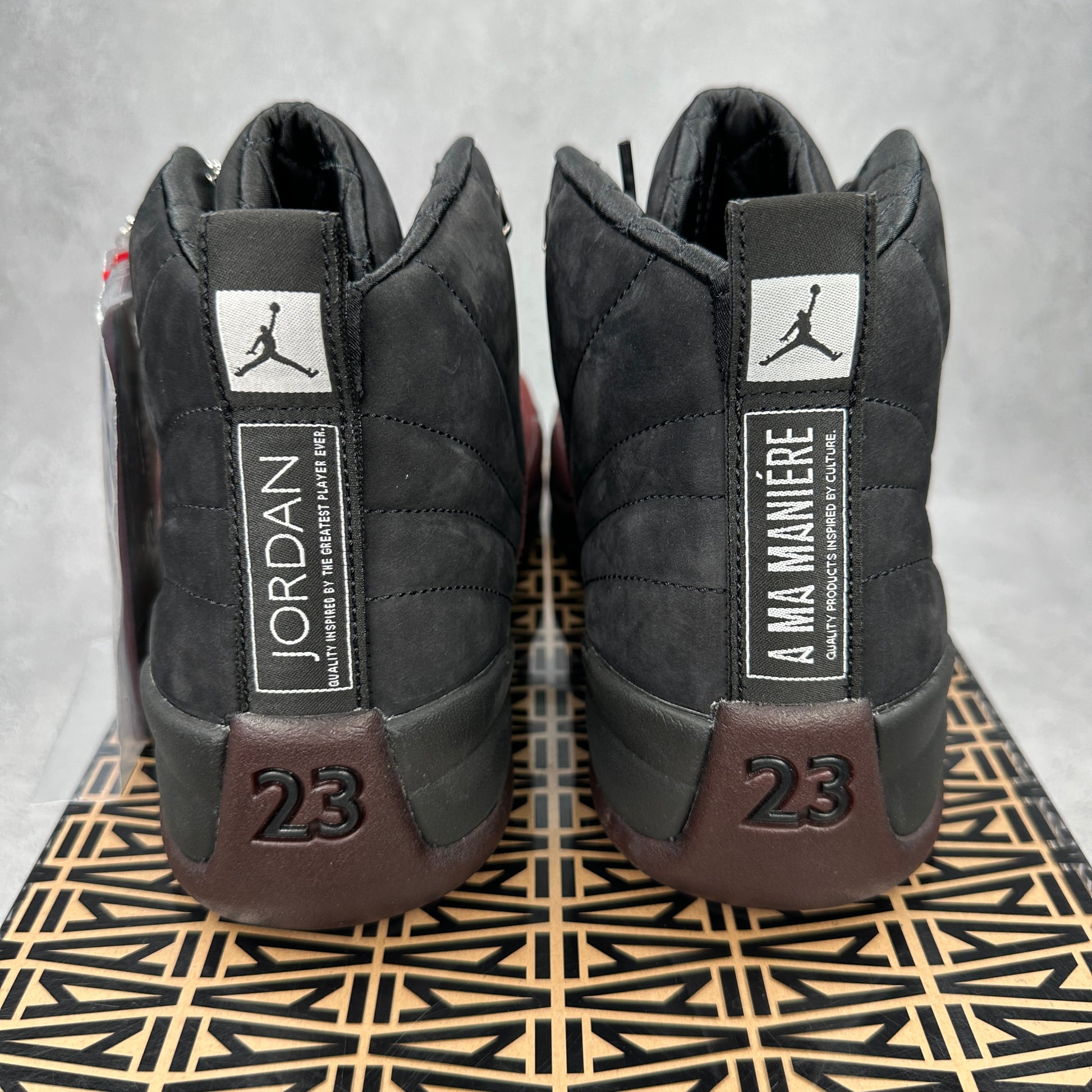 Jordan 12 Retro SP A Ma Maniére Black (Women's)