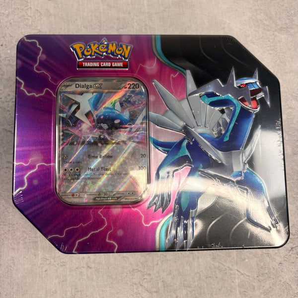 Pokèmon Scarlet & Violet Azure Legends Dialga ex Tin - Kicks Collective PA - Pokemon - POKÈMON-6UXR29XJ - Accessories - OS - Brand New