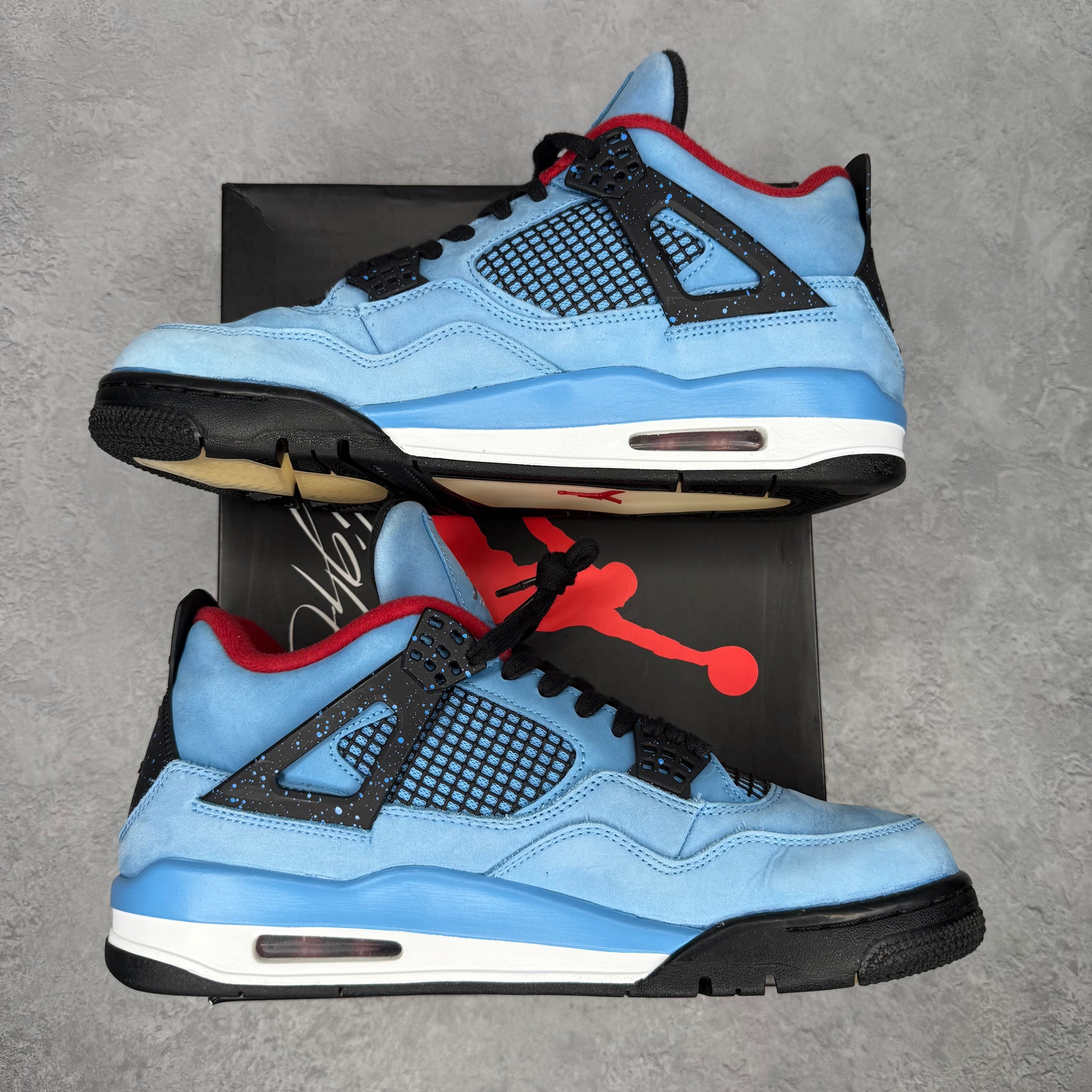 Jordan 4 Retro Travis Scott Cactus Jack VNDS *pre-owned* SIZE 11.5