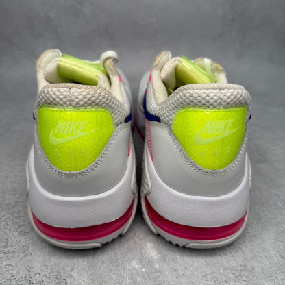 Nike Air Max Excee White Indigo Burst Volt Bright Crimson *pre - owned* SIZE 10W - Kicks Collective PA - Nike - DD2955-100 - Men's Shoes - 10W - Pre - Owned - No Box