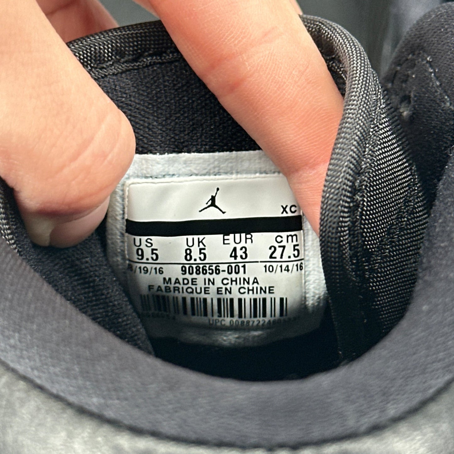 Jordan 1 Retro BHM (2017) *pre - owned* SIZE 9.5 - Kicks Collective PA - Jordan - 908656-001 - Men's Shoes - 9.5M/11W - Pre - Owned - Original Box (Damaged)