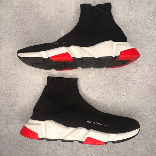 Balenciaga Speed Trainer Black Red 2019 - Kicks Collective PA - Balenciaga - BALENCIAGA - Men's Shoes - EU42 - Pre - Owned - No Box