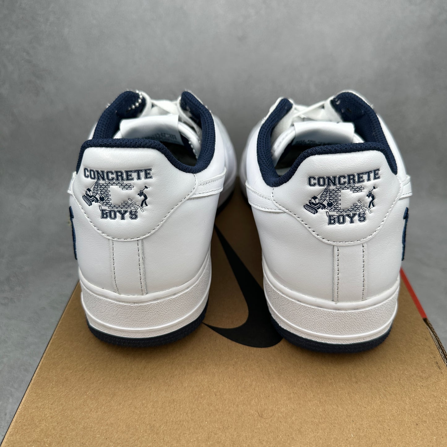 Nike Air Force 1 Low Lil Yachty Concrete Boys It's Us VNDS *pre-owned* SIZE 9.5