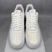 Nike Air Force 1 Low Glitter Swoosh Green (Women's) *yellowing*