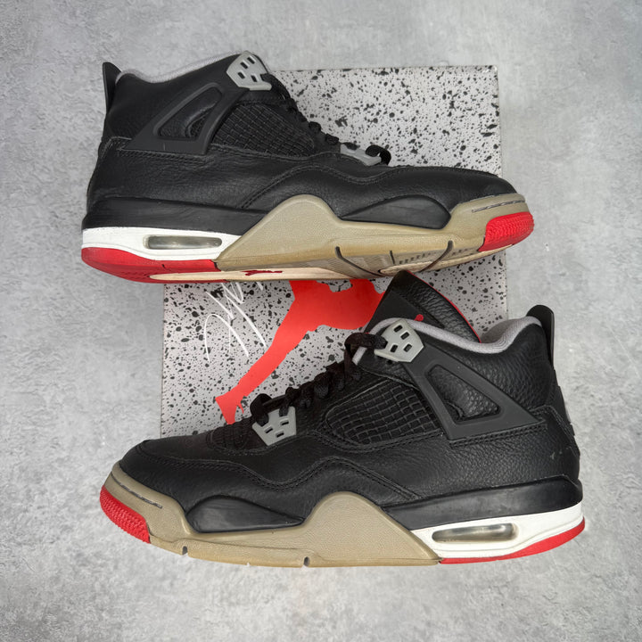Jordan 4 Retro Bred Reimagined (GS) pre-owned size 7