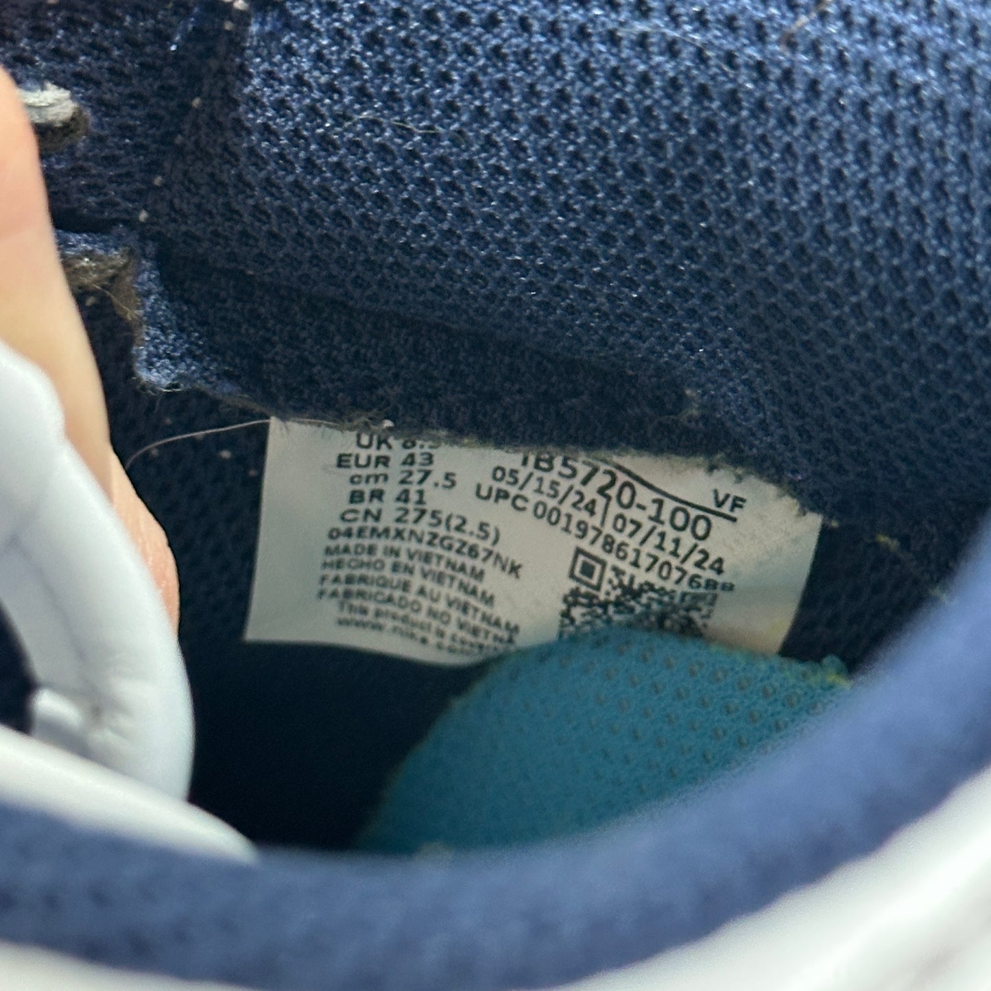 Nike Air Force 1 Low Lil Yachty Concrete Boys It's Us VNDS *pre-owned* SIZE 9.5