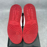 Jordan 1 Mid Gym Red Black White pre-owned size 9.5