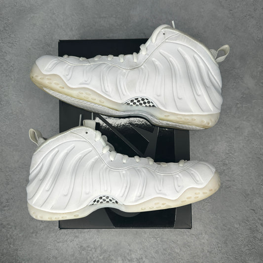Nike Air Foamposite One Triple White *pre-owned* SIZE 10