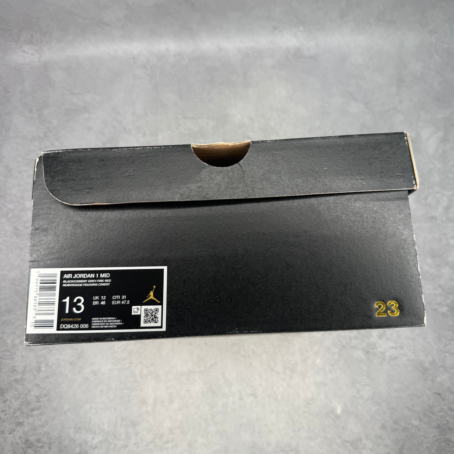 Jordan 1 Mid Bred Shadow *pre-owned* SIZE 13