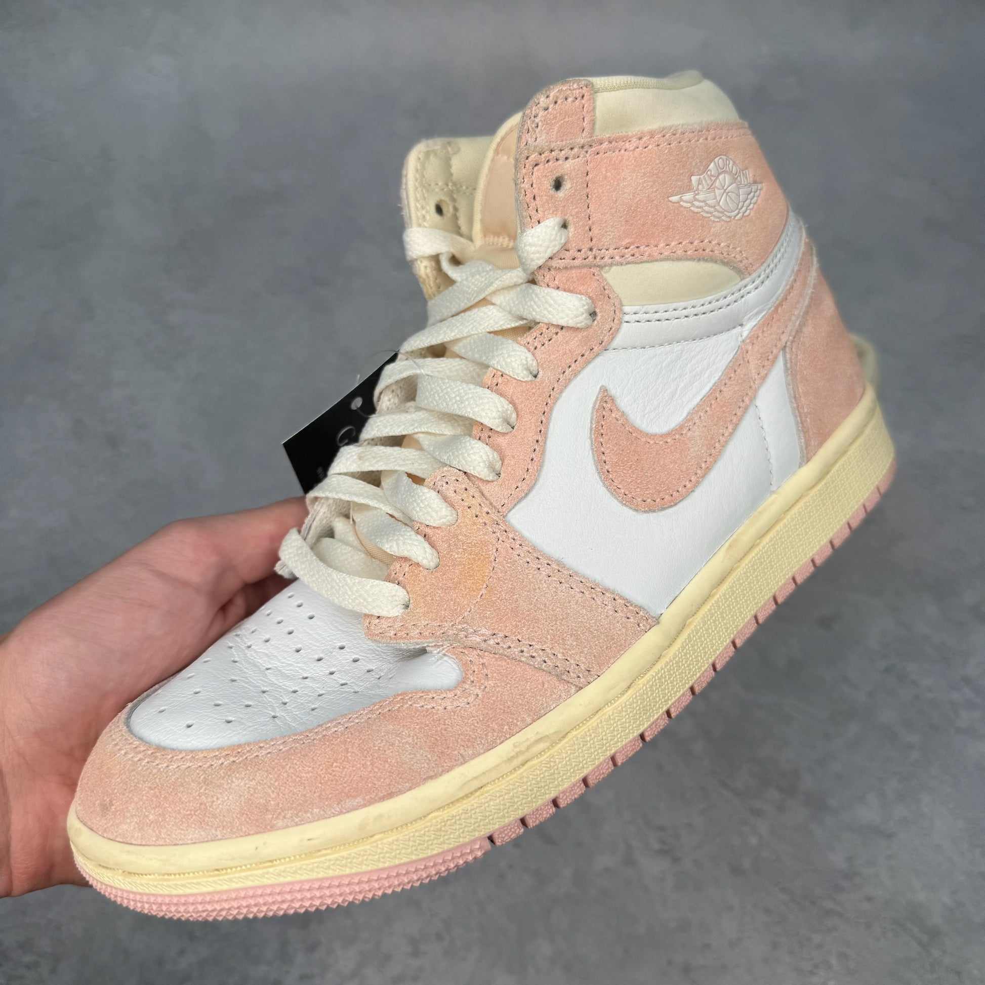 Jordan 1 Retro High OG Washed Pink (Women's) *pre - owned* SIZE 7W - Kicks Collective PA - Jordan - FD2596 - 600 - Women's Shoes - 5.5M/7W - Pre - Owned