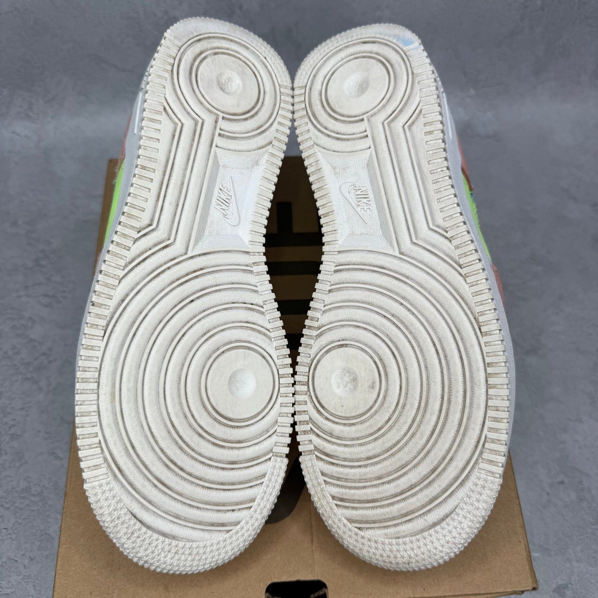 Nike Air Force 1 Low Washed Coral Ghost Green (Women's) *pre - owned* SIZE 7.5W - Kicks Collective PA - Nike - CJ1647-600 - Women's Shoes - 6M/7.5W - Pre - Owned - No Box