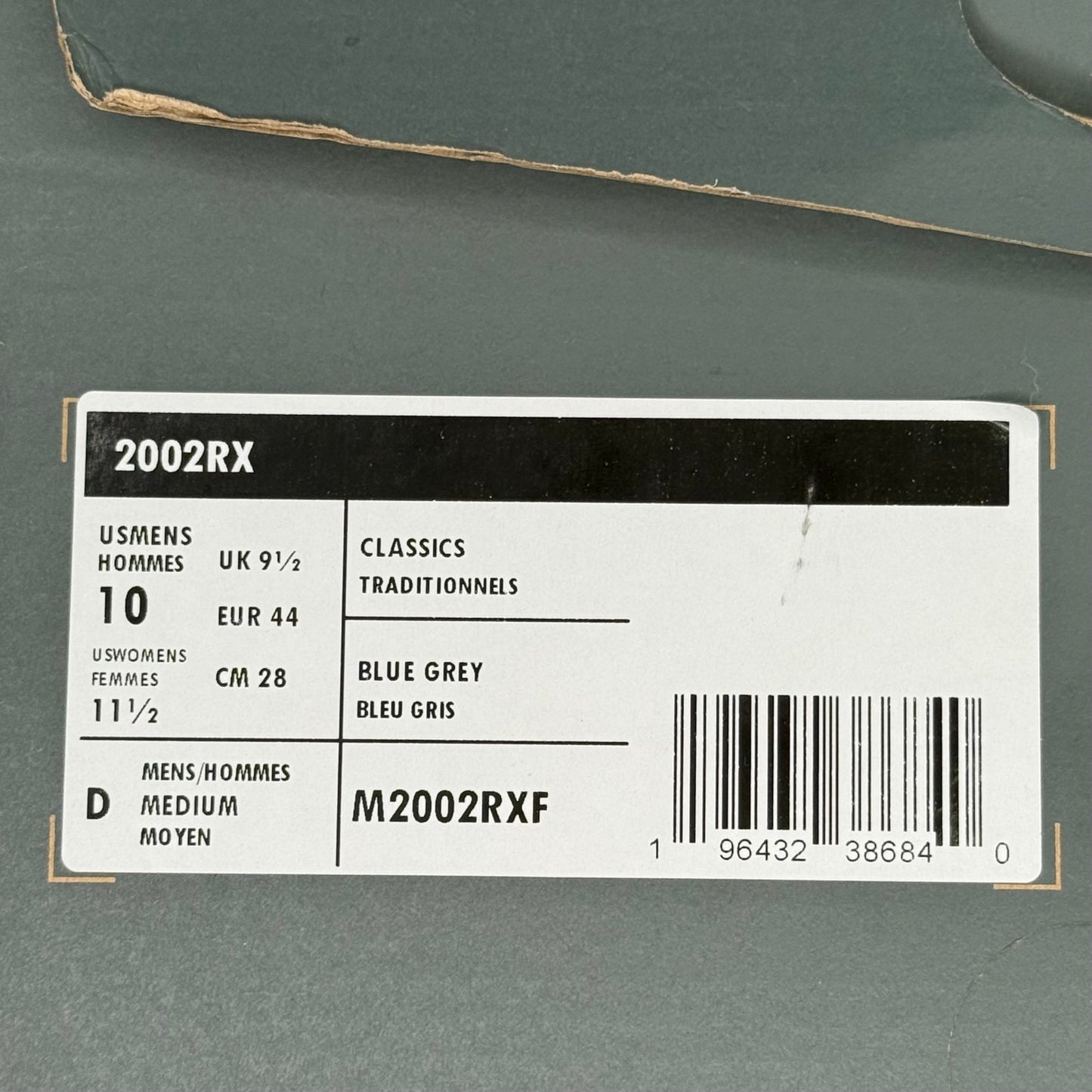 New Balance 2002R Gore - Tex Navy Arctic Grey *pre - owned* SIZE 10 - Kicks Collective PA - New Balance - M2002RXF - Men's Shoes - 10M/11.5W - Pre - Owned