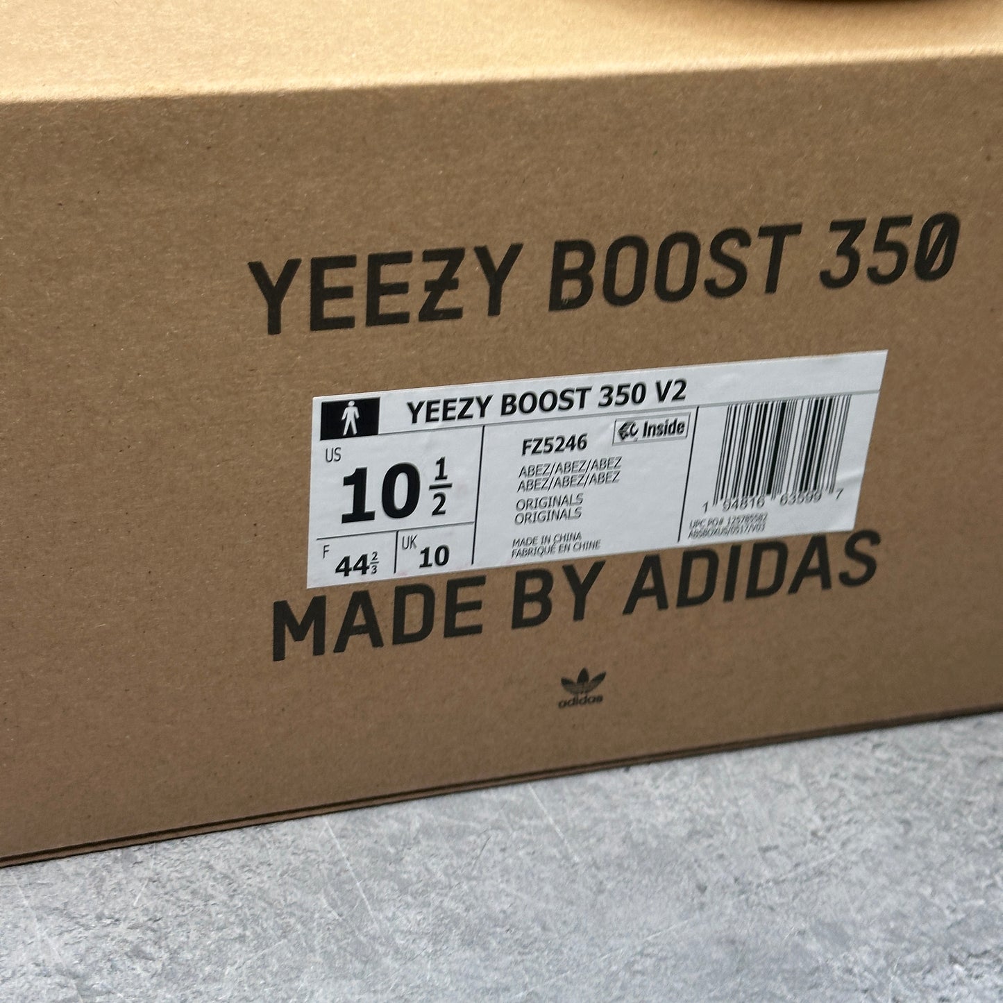 adidas Yeezy Boost 350 V2 Natural *pre-owned* SIZE 10.5