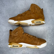 Jordan 6 Retro Wheat (GS) pre-owned size 6.5Y