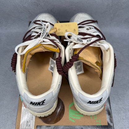 Nike Dunk Low Off - White Lot 46 *pre - owned* SIZE 10.5 - Kicks Collective PA - Nike - DM1602-102 - Men's Shoes - 10.5M/12W - Pre - Owned