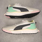 Puma Wild Rider Layers Layers White Ebony *pre - owned* SIZE 12 - Kicks Collective PA - Puma - 380697-03 - Men's Shoes - 12M/13.5W - Pre - Owned - No Box