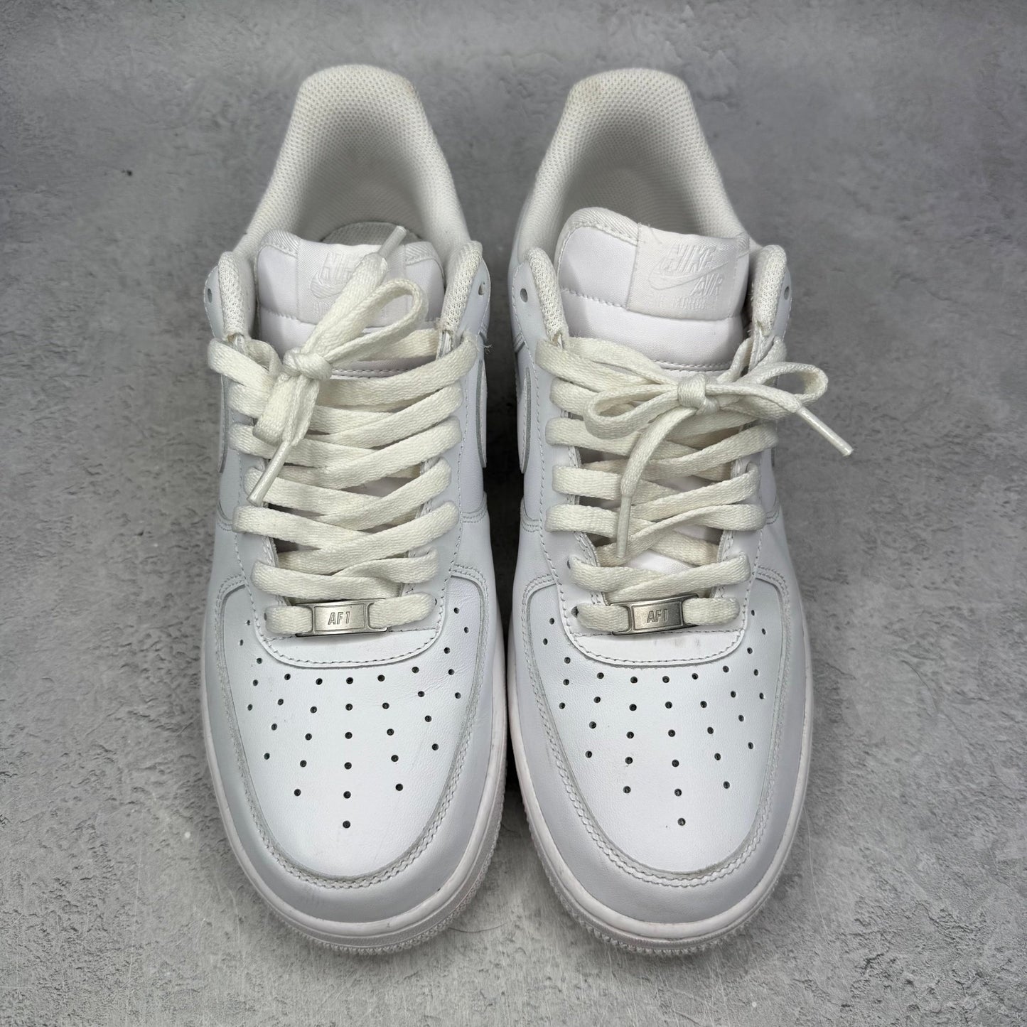 Nike Air Force 1 Low '07 White *pre - owned* SIZE 10.5 - Kicks Collective PA - Nike - 315122-111/CW2288-111 - Men's Shoes - 10.5M/12W - Pre - Owned - No Box