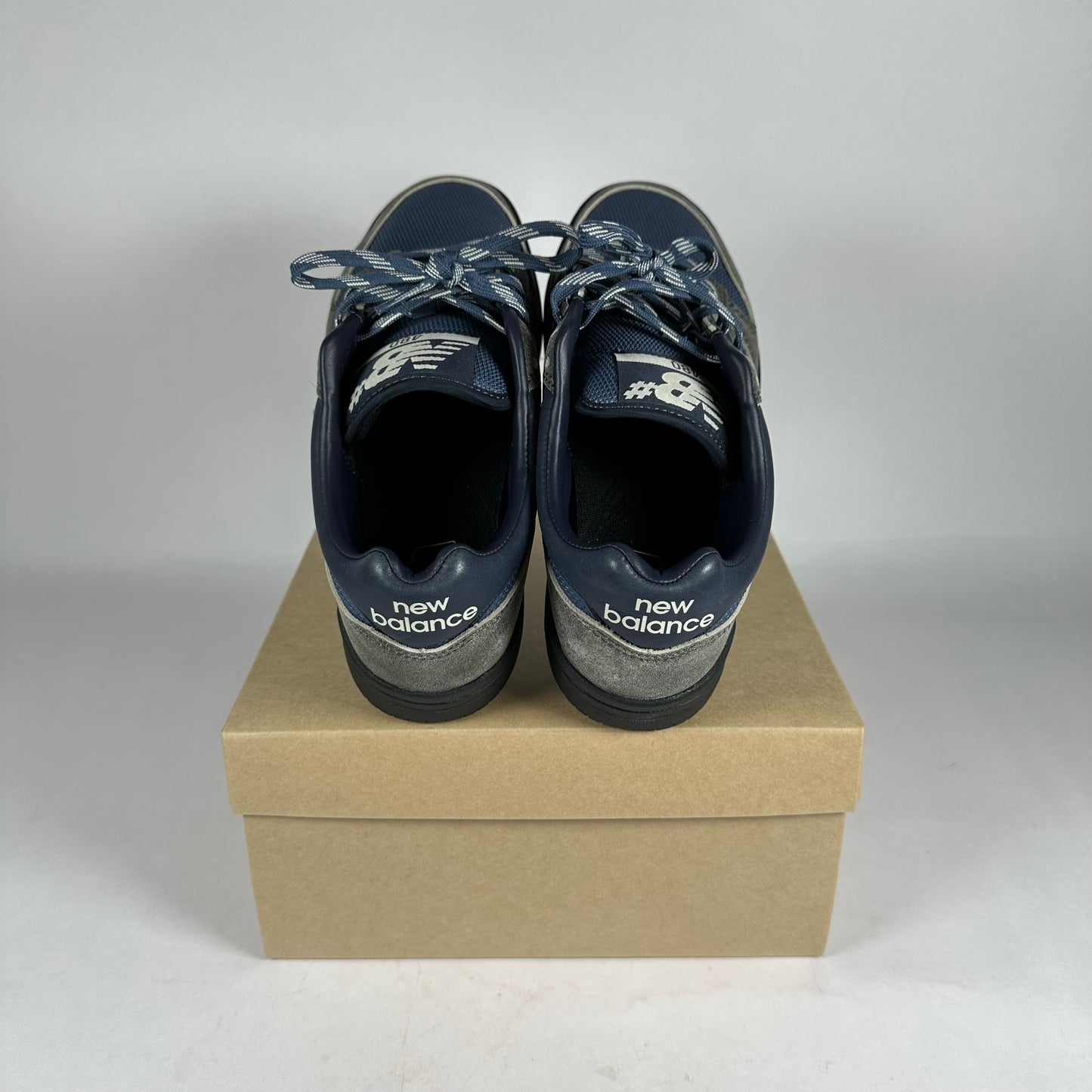 New Balance Numeric 480 Grey Navy *pre-owned* size 9