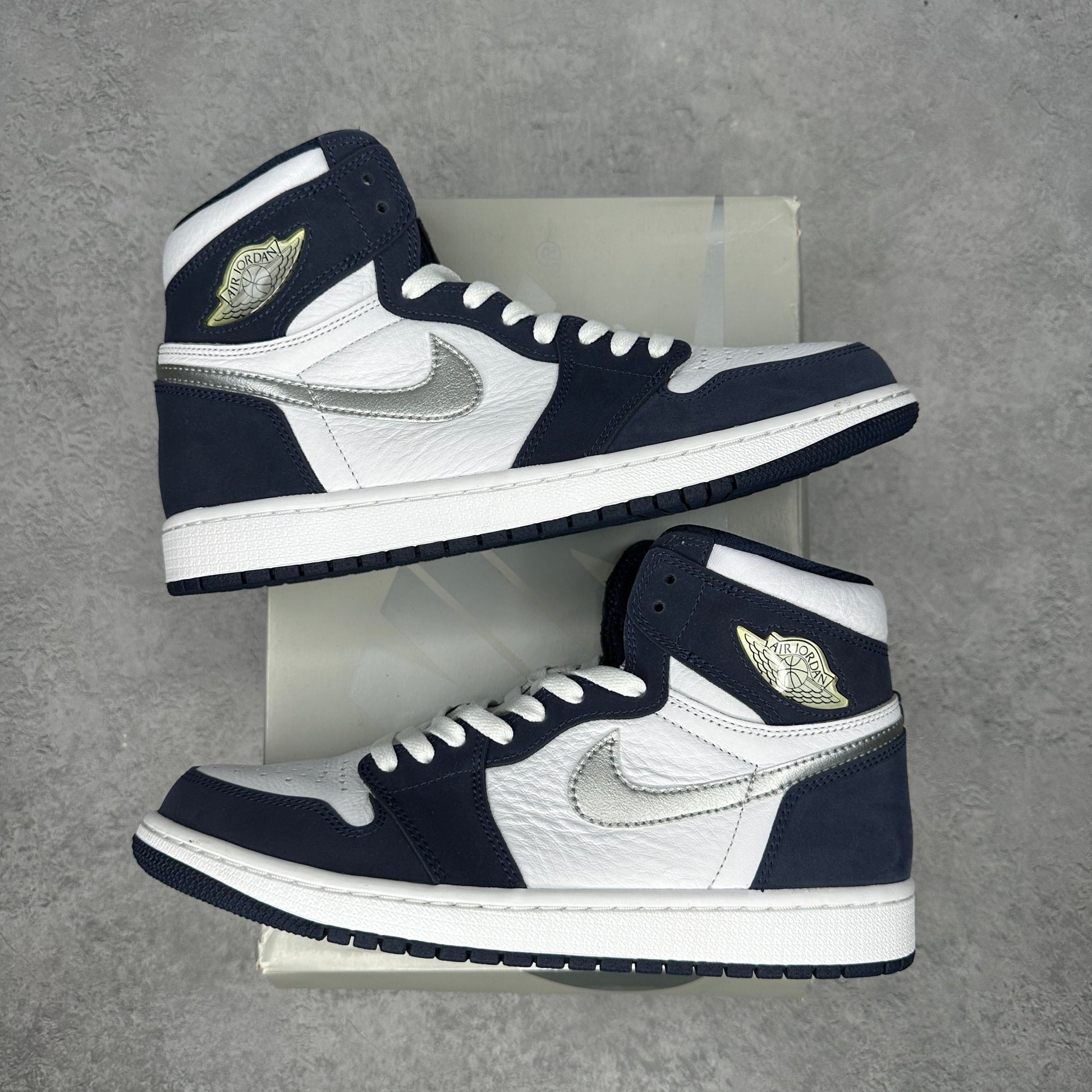 Jordan 1 Retro High CO.JP Midnight Navy (2020) *pre - owned* SIZE 9 - Kicks Collective PA - Jordan - DC1788-100 - Men's Shoes - 9M/10.5W - Pre - Owned