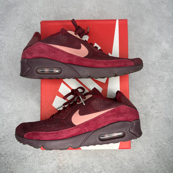Nike Air Max 90 Ultra 2.0 Flyknit 'Team Red' *pre-owned* SIZE 8