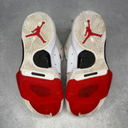 Jordan One Take 5 White University Red *pre-owned* SIZE 13