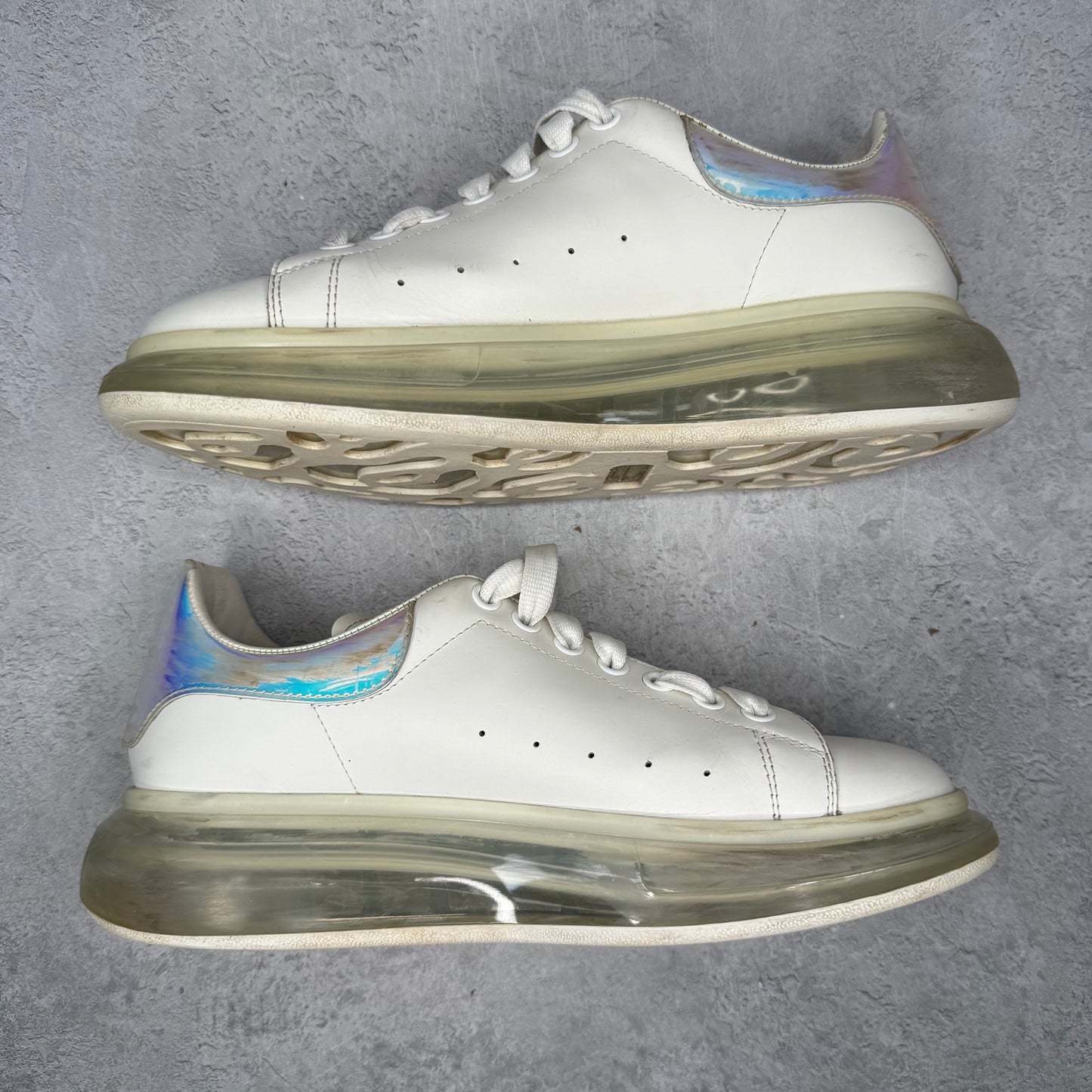 Alexander McQueen Oversized Clear Sole Multicolor (Women's) *pre-owned* SIZE EU43