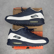 Nike Air Max 90 Leather PSU Penn State *pre-owned* SIZE 10
