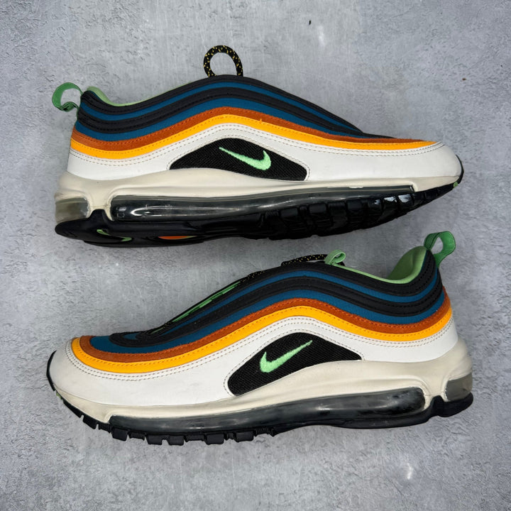 Nike Air Max 97 Green Abyss Illusion Green *pre - owned* SIZE 9 - Kicks Collective PA - Nike - CZ7868-300 - Men's Shoes - 9M/10.5W - Pre - Owned - No Box