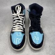 Jordan 1 Retro High UNC Patent (Women's) *pre-owned* SIZE 12W