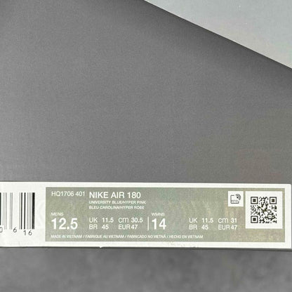 Nike Air Max 180 University Blue Hyper Pink