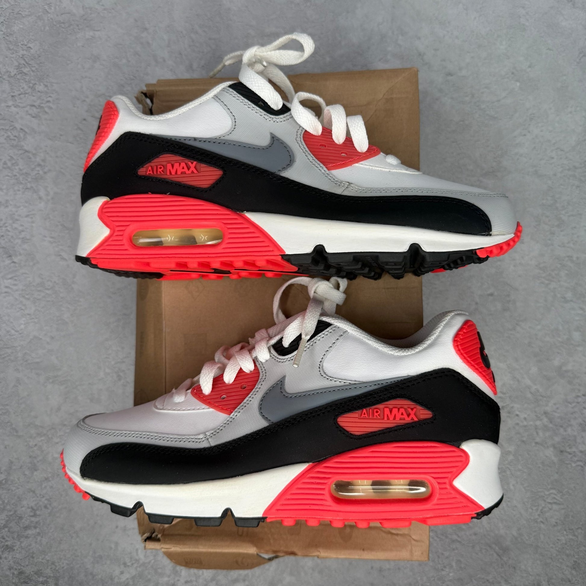 Nike Air Max 90 Infrared (2020) (GS) - Kicks Collective PA - Nike - DC8334 - 100 - Kid's Shoes - 6Y - Brand New