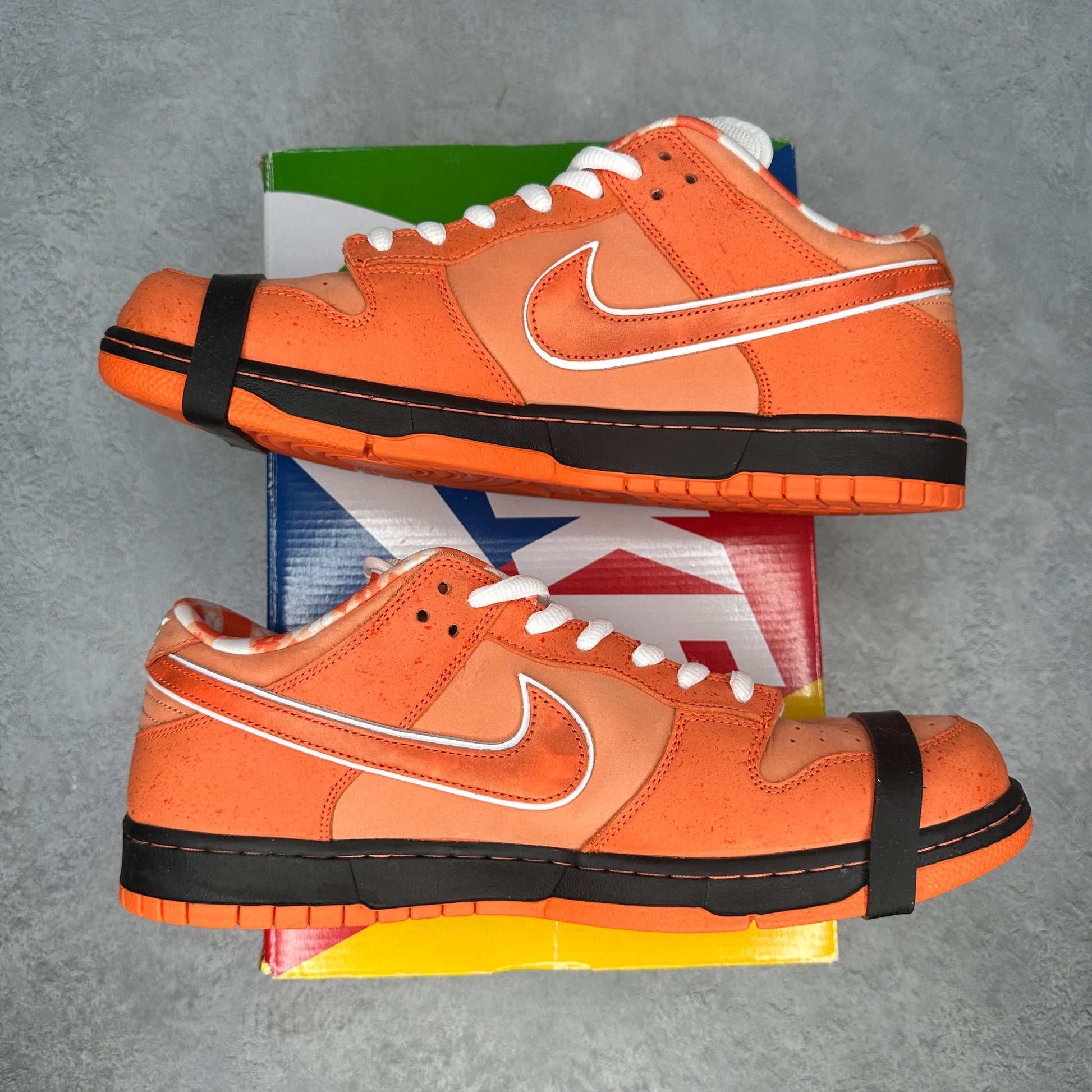 Nike SB Dunk Low Concepts Orange Lobster *pre-owned* SIZE 13