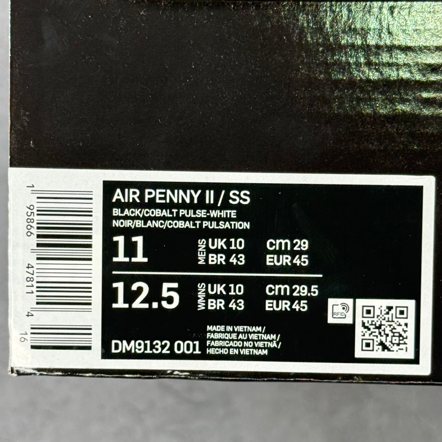 Nike Air Penny 2 Social Status Playground Black