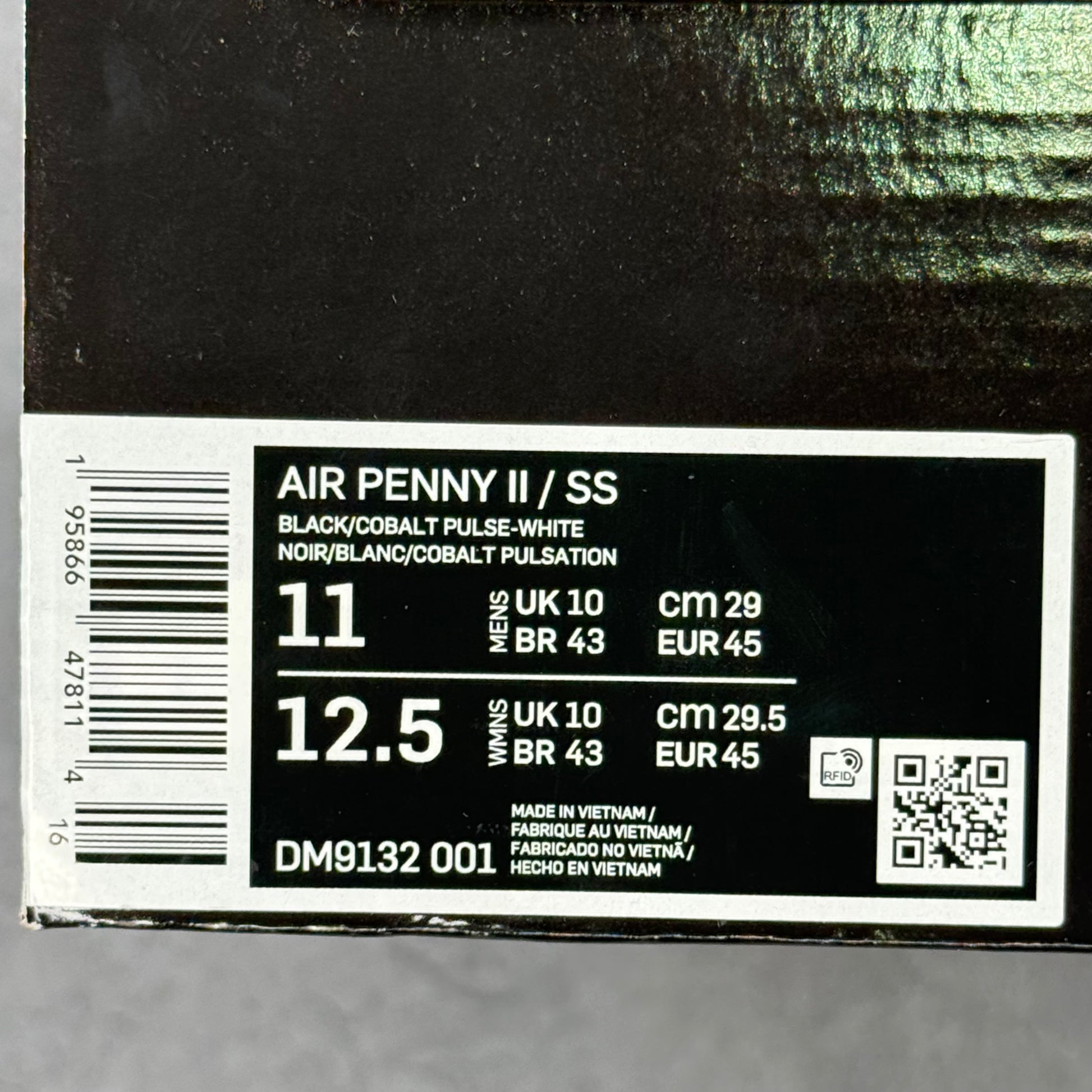 Nike Air Penny 2 Social Status Playground Black