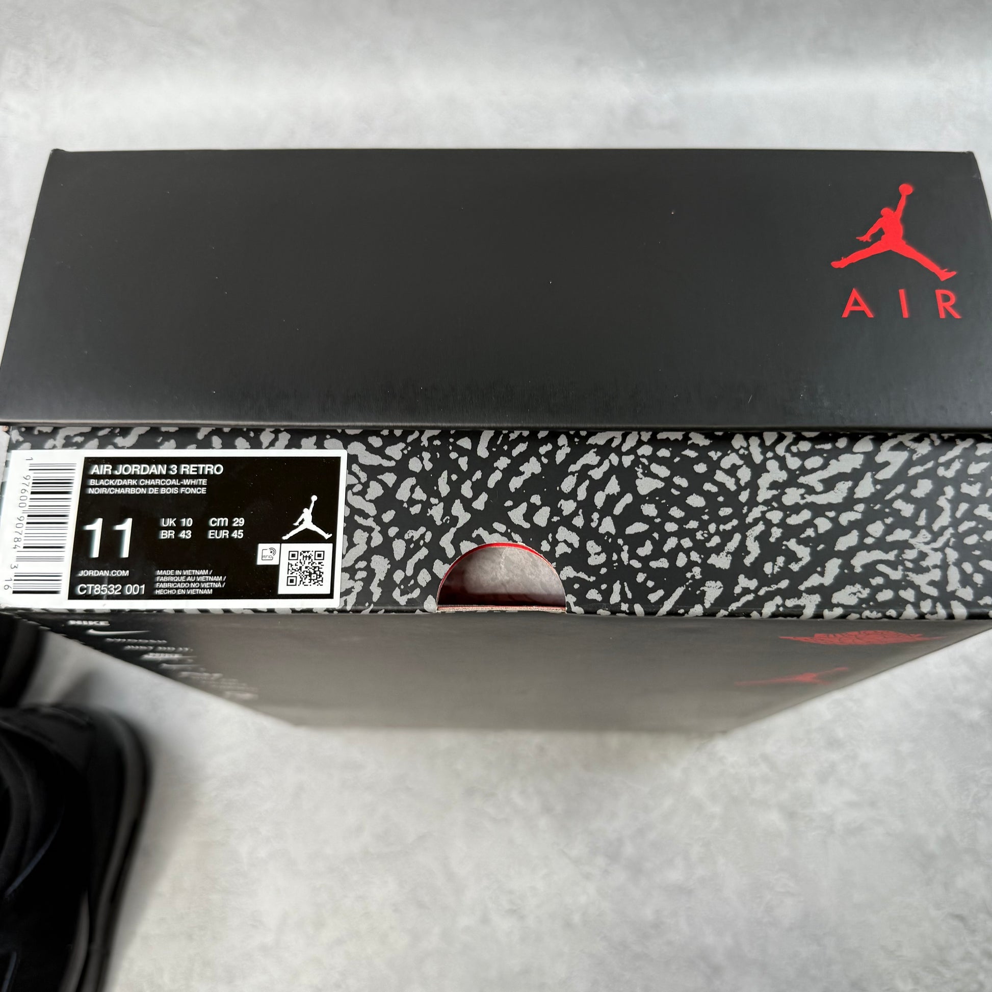 Jordan 3 Retro Black Cat (2025)