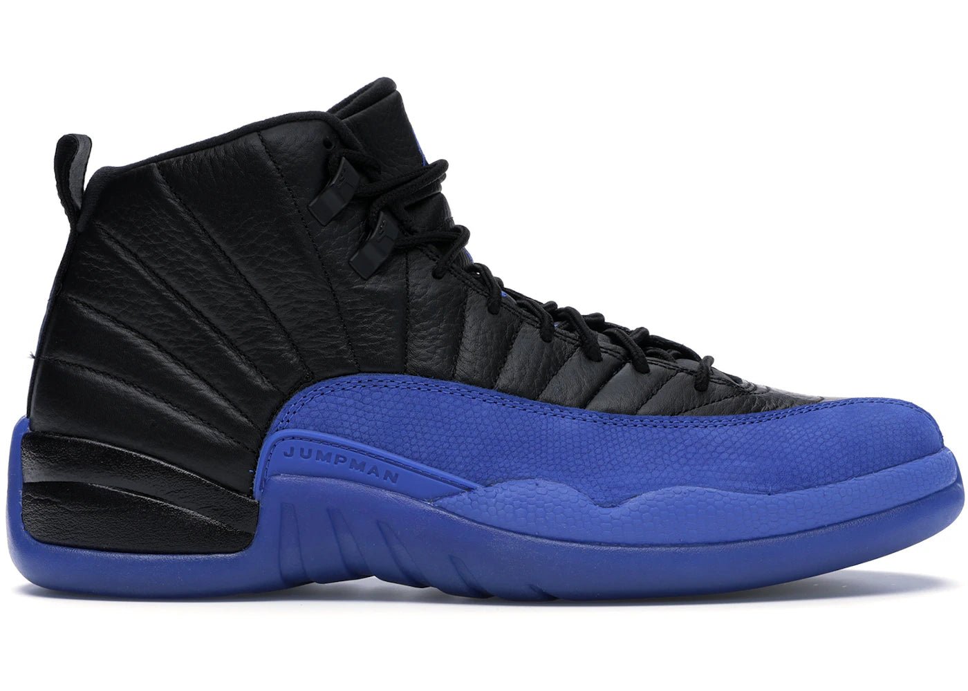 Jordan 12 Retro Black Game Royal *pre - owned* SIZE 10 - Kicks Collective PA - Jordan - 130690 - 014 - Men's Shoes - 10M/11.5W - Pre - Owned