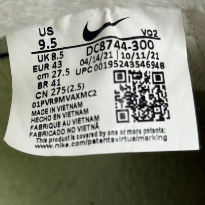 Nike Air Force 1 '07 LX Low Toasty Oil Green *pre-owned* SIZE 9.5